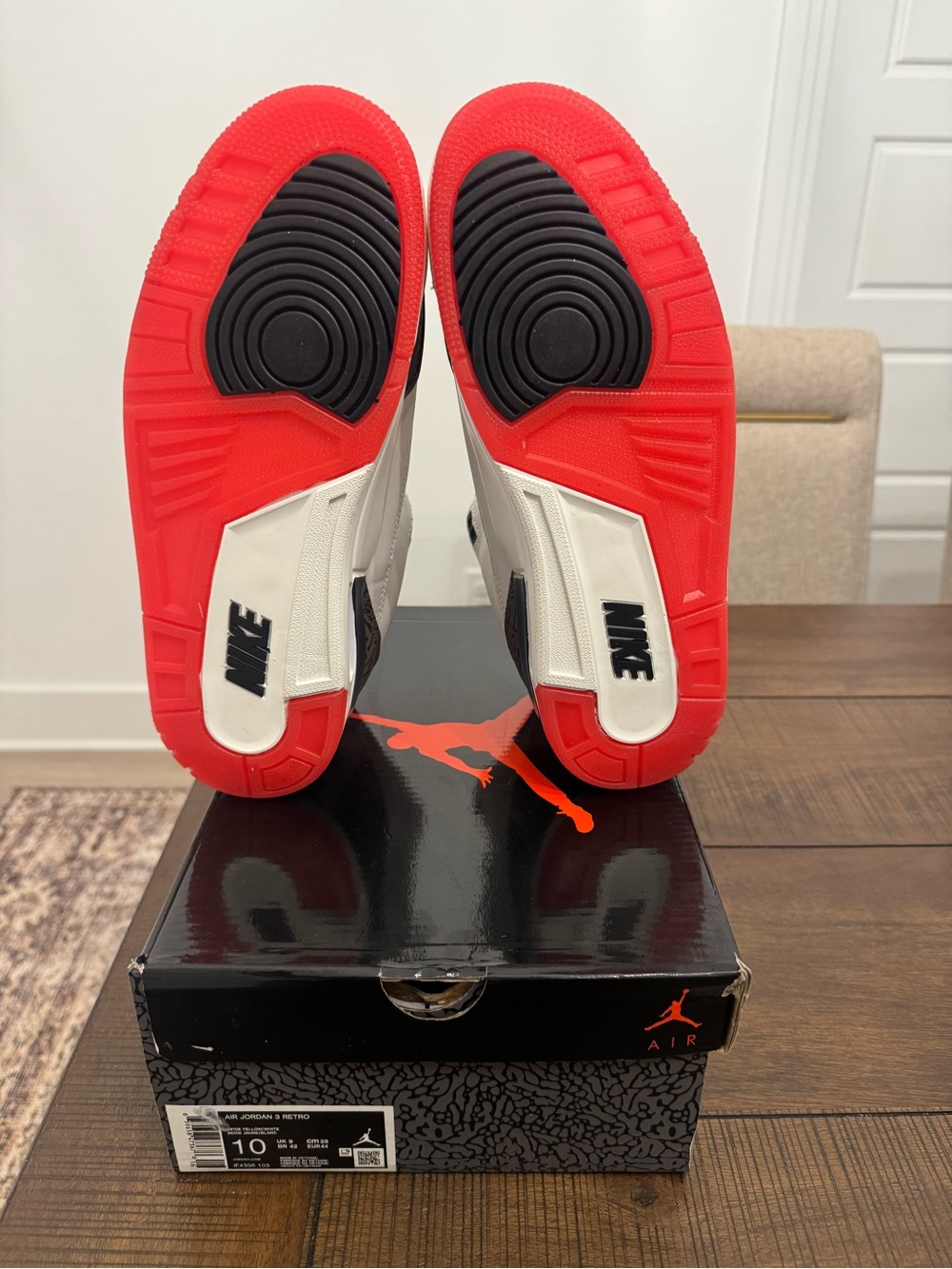 Jordan Retro 3 “Worlds Best” - Picture 4 of 4